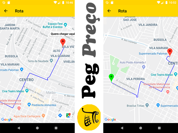 App PegPreço tem diminuição no código e nova funcionalidade.